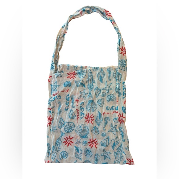 Free People Tote Bag Beach Tote Seashells - Picture 1 of 3